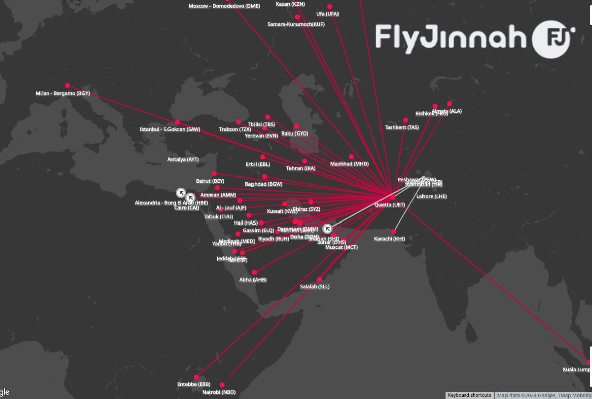 Top 10 Pakistani Airlines – International & Domestic Pakistan Travels 5 Pakistan Airlines: FlyJinnah