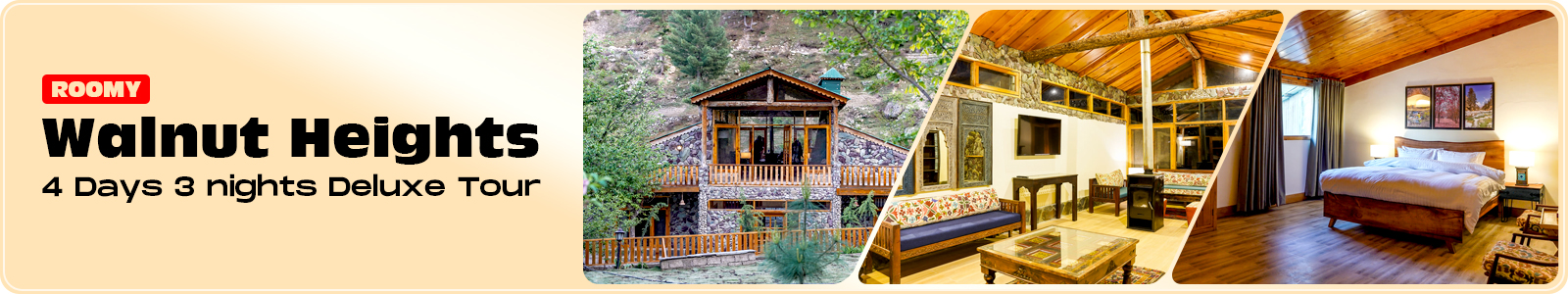 4days trip to kalam mahu dand lake Roomy Walnut Heights Kalam Trip