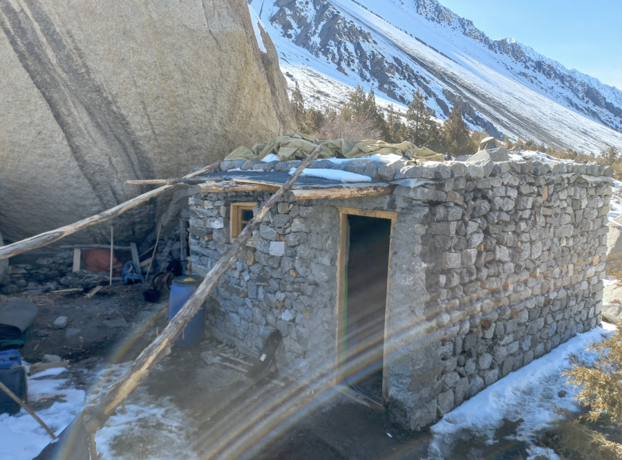 Geographically Importance & History of Hunza Valley 2 Batura glacier higher camp under massive rock