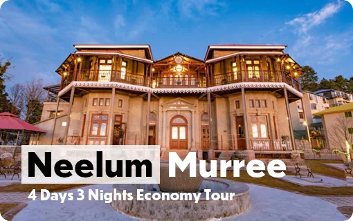 Azad Kashmir Tour Packages 2025 3 Neelum-Murree-4-Days-Economy-Tour